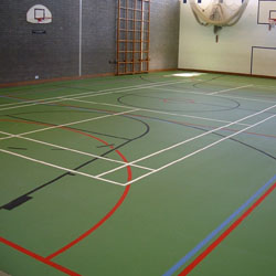 Image for Flexipor polyurethane sports floor Flexipor ME