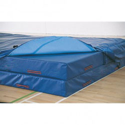 Image for High jump landing areas, 7 module with PVC cover