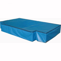 Image for High jump landing area, 3 module  with PVC cover
