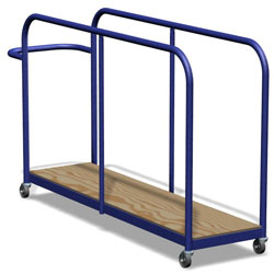 Image for Vertical mat trolley Senior size