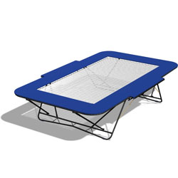 Image for 77A folding trampolines PowerMesh bed