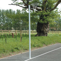 Image for Competition socketed netball posts 