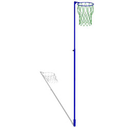 Image for Club socketed netball posts 