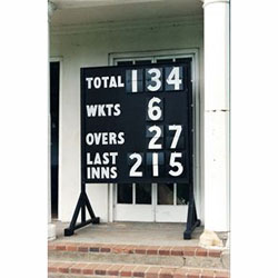 Image for Traditional cricket scoreboard  Scoreboard