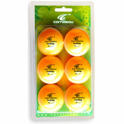 Image for Cornilleau table tennis balls Evolution ITTF * orange 72 pack