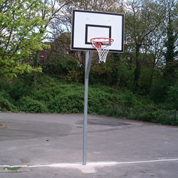 Image for Basketball goals with GRP board Triple layer PVC board