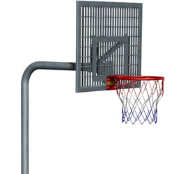 Image for Basketball goal with steel windflow back board 