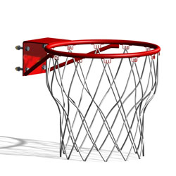 Image for Basketball nets - White Practice 80g