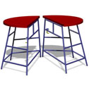 Movement table Round, 2 piece