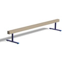 Lightweight balance beams Suedette cover
