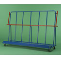 Semi inclined mat trolley 