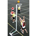 Competition netball posts 