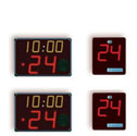 Basketball shot clocks  Multi brand floor standing