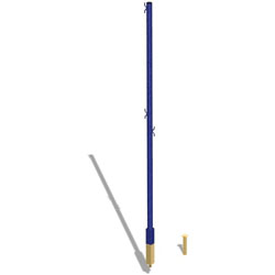 Image for Match badminton posts socketed 
