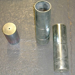 Image for Competition netball post socket 260mm long