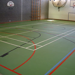 Image for Flexipor polyurethane sports floor Flexipor MF