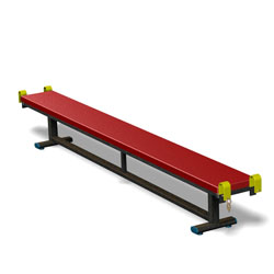 Image for Olympic padded balance benches  7' long