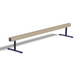 Image for Lightweight balance beams Suedette cover