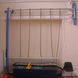 Image for Indoor climbing ropes 32mm Manila, shackle top