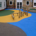 Court/tarmac painting Block paint tarmac per m2