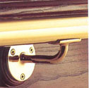 Ballet barre brass bracket 