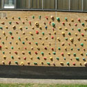 Bouldering wall 