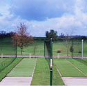 Cricket wicket divider nets 2.7m winch post