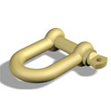 D shackle 1/2"D shackle