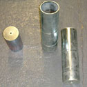 Competition netball post socket 260mm long