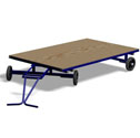 Horizontal mat trolley pneumatic 