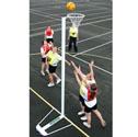 Competition netball posts 