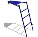 Volleyball umpires stand 