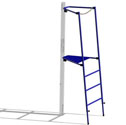Volleyball umpires stand with handrail 