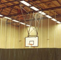 Basketball goals backward folding 