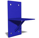 Wall bracket for winch 
