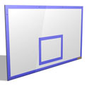 Basketball indoor backboards 1.2m x 0.6m
